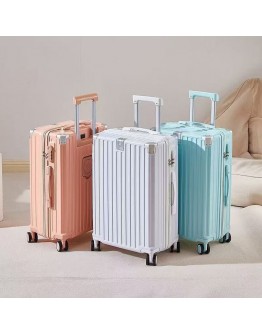 25-26 fashionable personalized luggage boxes made of alloy material