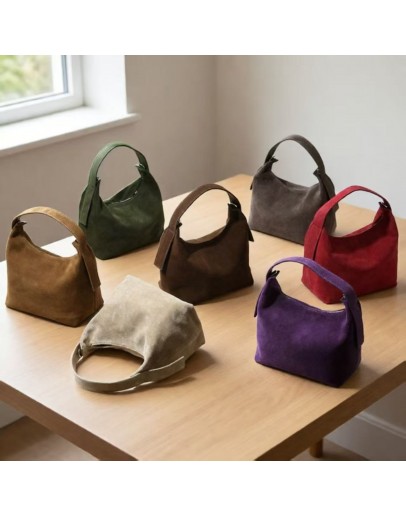 Handmade custom bag, minimalist and versatile striped bag