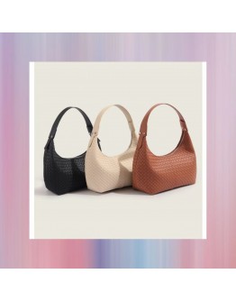 Handmade custom bag, minimalist and versatile striped bag